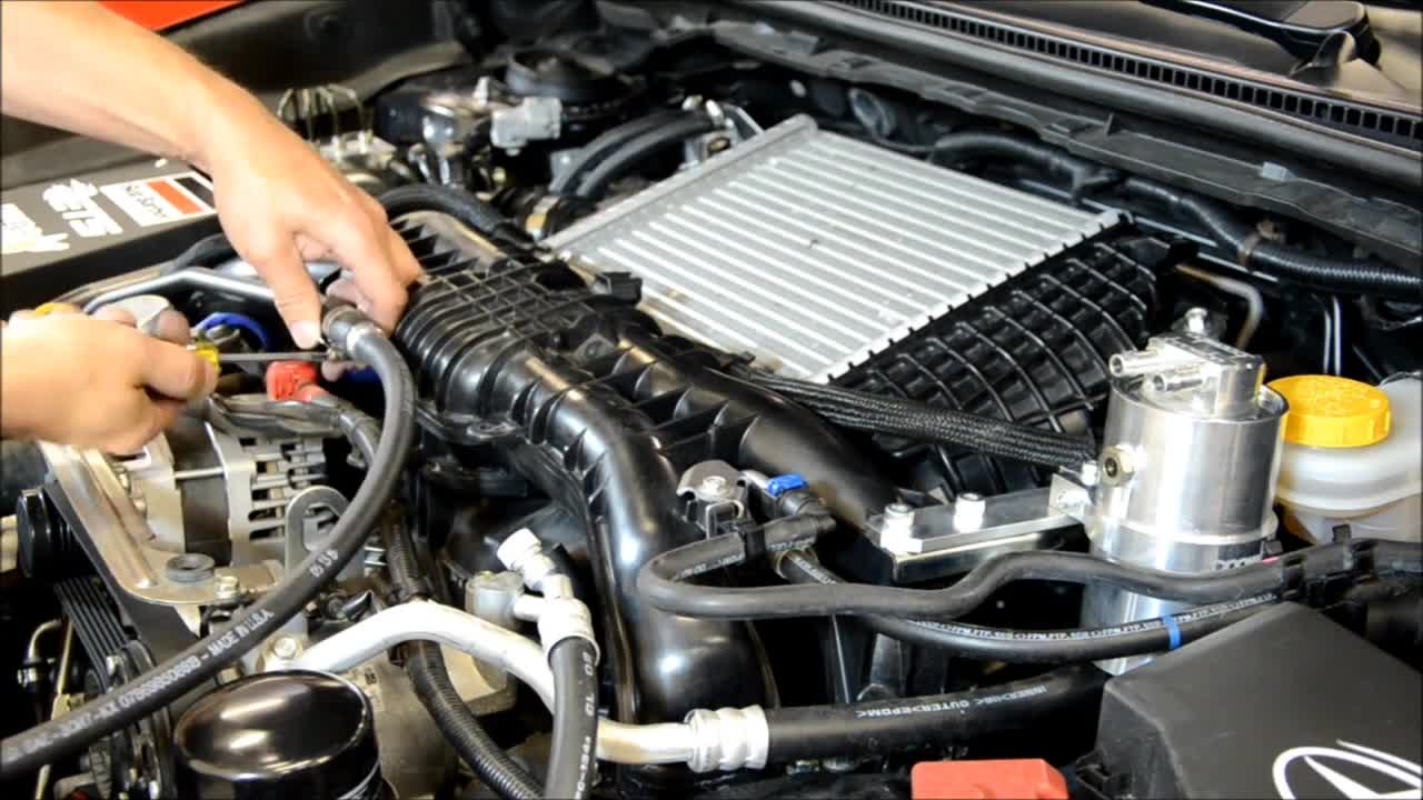 how to install an oil catch can subaru